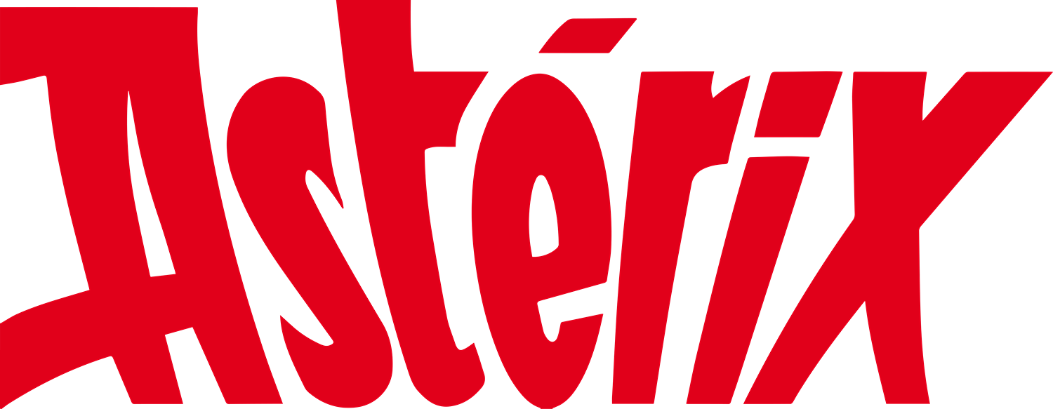 Asterix logo for NES